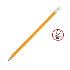 Молив графитен с гума HB