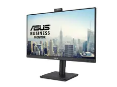 Монитор Asus BE279QFK Video Conferencing Monitor ,27', Full HD, IPS, 100Hz, Frameless, Full HD Webcam, Mic Array, Stereo Speakers, Height Adjustable, Ergonomic Design, HDMI, Eye Care, Low Blue Light, Flicker Free, Wall Mountable, Sustainability,Black