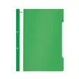 Папка PVC с перфорация зелена