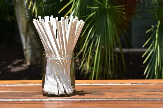 Сламки Ф8 хартиени 100 бр.