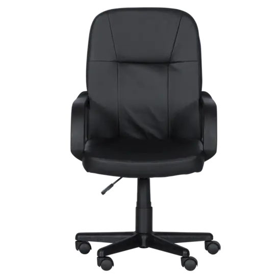 Работен стол МАРИН- сниман отпред, черн цвят