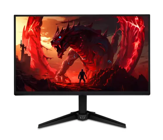 Монитор Acer Nitro QG271W5bmiipx, 27'' FHD (1920x1080) IPS, ZeroFrame, 260Hz, 1ms/0.5ms (GTG Min.), FreeSync Premium, 250nits, 2*HDMI, DP, Speakers, Audio Out, VisionCare, Black, 2Y