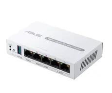 Рутер Asus Business Gigabit VPN wired router, ExpertWiFi EBG15, 1 gigabit WAN+2 gigabit WANLAN, USB port backups, Bluetooth® 3.0, SDN, customized guest portal, Commercial-Grade Network Security & VPN, wall mounting, White