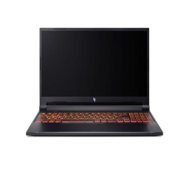 Лаптоп Acer Nitro V 16, ANV16-72-94EH, Intel Core  9 270H (up to 5.8GHz, 24MB), 16' WQXGA (2560x1600) IPS 180Hz, 32GB DDR5 (2x16GB), 1TB PCIe  NVMe SSD, NVIDIA® GeForce RTX 5070 8GB GDDR7, HD Cam, WiFi 6 ax, BT 5.2, Backlit Kbd, No OS, Obsidian Black