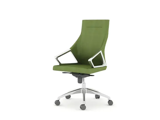 Работен стол ПРЕСИЯН TAU 02-снимка отстрани