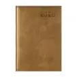 Календар - бележник ДИПЛОМАТ А4- златист цвят корица
