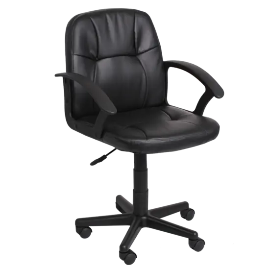 Работен стол ОГОСТА - черен цвят