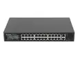 Комутатор Lanberg switch 24x 100mb poe+2x combo rack 19' gigabit ethernet 360w v2