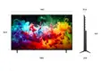 Телевизор LG 65QNED7EB3C, 65" 4K QNED MiniLED Smart TV, 3840x2160, DVB-T2/C/S2, Alpha 7 AI Processor, HDR10 / HLG, webOS 26 ThinQ, VRR / ALLM / HGiG, 4K Super Upscaling, WiFi 5, Bluetooth 5.3, AirPlay 2, LAN, CI, HDMI, AI Sound Pro, Google Cast, 2 pole St