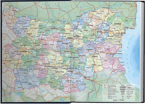 Карта на България