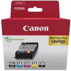 Консуматив Canon PGI-570/CLI-571 PGBK/C/M/Y/BK Multi-Pack