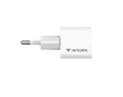 Зарядно устройство Verbatim Mini GaN Charger 20W EU plug