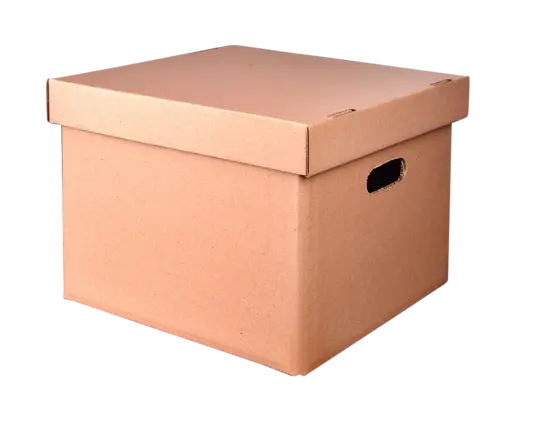 Кашон кафяв пет пласта с капак