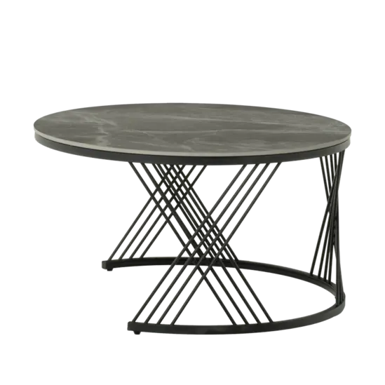 Холна маса ЛЕНА- черен цвят основа