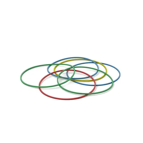 Ластици цветни OIPlus  ф 64, 100гр