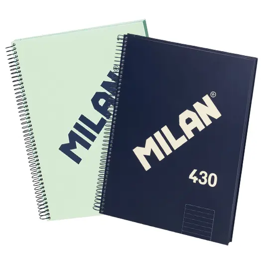 Тетрадка спирала А4 1918 Milan 80 л 3 броя