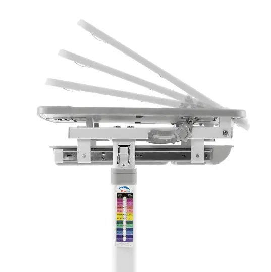 Комплект ученически чин и стол 201 сив