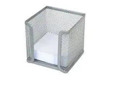 Поставка за хартиено кубче мрежа сив