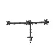 Стойка Neomounts Nero Triple Flat Screen Desk Mount  (phone holder+Quick-fix clampgrommet)