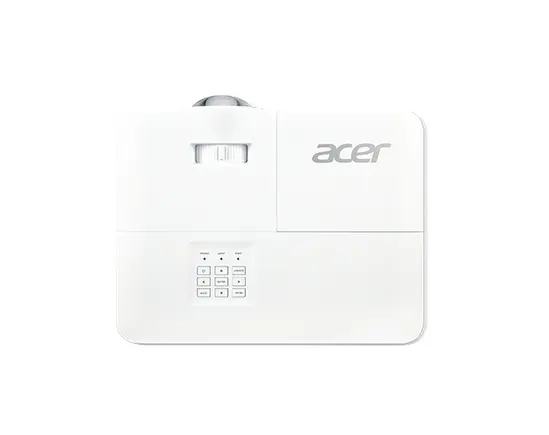 Мултимедиен проектор Acer Projector H6518STi, DLP, Short Throw, 1080p (1920x1080), 3,500 ANSI Lumens, 10000:1, 3D ready, 2xHDMI, VGA in, Audio inout, DC Out (5V1A,USB Type A), RS232, Speaker 3W, White