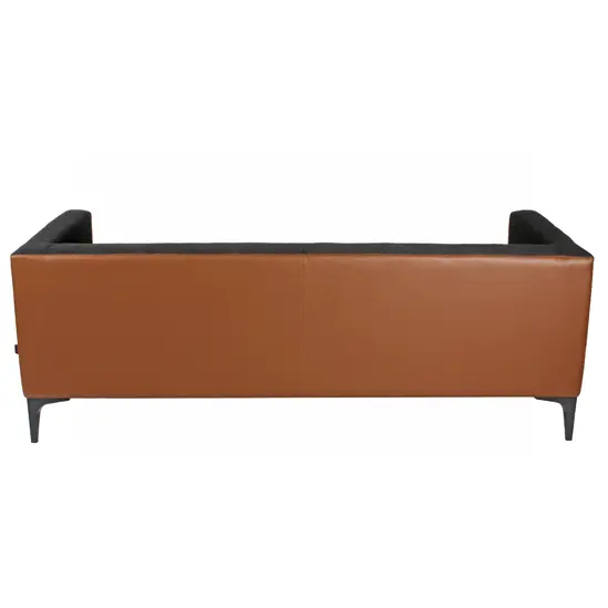 Триместен диван ПАНАГЮРИЩЕ ZOOM 03 - сниман в гръб, с кафяв цвят на гърба