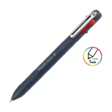 Химикалка автоматична Pentel Izee 4 цвята 1 мм