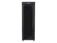 Комуникационен шкаф Lanberg rack cabinet 19' free-standing 37U600x800 (flat pack) with glass door lcd black v2