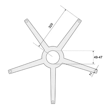 Звезда - 320 мм 