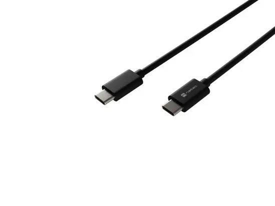 Кабел Natec USB-C(M) - USB-C (M) 2.0 cable 1m pd 100w Black