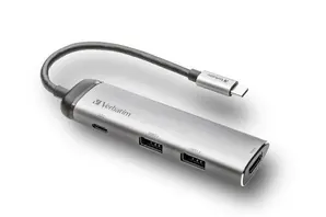 USB хъб Verbatim USB-C Multiport Hub USB 3.1 Gen1USB 3.0HDMI