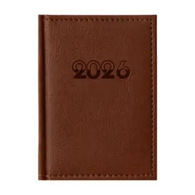 Календар - бележник ЕВРОПА A5- кафяв