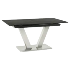 Трапезна маса ДАРИН разтегателна- черен плот