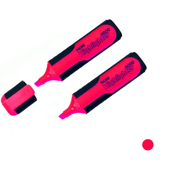 Текст маркер Noki розов