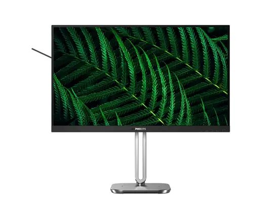 Монитор Philips 27B2G5200, 27" IPS WLED, 1920x1080@100Hz, 4ms GtG, 300cd m2, 1000:1, 50M:1 DCR, Adaptive Sync, FlickerFree, Blue Light tech., 3Wx2, Tilt, Height Adjust, Pivot, Swivel, D-SUB, HDMI, DP, USB hub