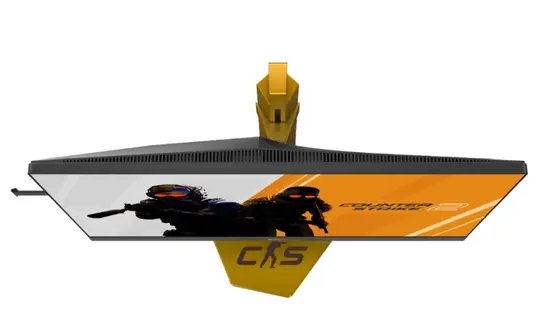 Монитор AOC CS24A, 24.1" TN eSports WLED, 1920x1080@610Hz (OC, Native 600Hz), 0.5ms GtG, 0.3ms MPRT, 500cd m2, 1000:1, DCR 80M:1, Adaptive Sync, FlickerFree, Low Blue Light, Tilt, Height Adjust, Pivot, Swivel, 2xHDMI, DP, USB hub