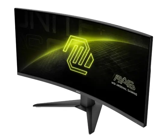 Монитор MSI MAG 346CQ, 34", 1ms, 180Hz, Rapid VA, 3440 x 1440 (UWQHD), 21:9, CURVE 1500R, AMD FreeSync Premium, 75% DCI-P3, AG, HDR Ready, 300 nits, 4000:1, DCR 100M:1, DP(1.4a), 2xHDMI 2.0b, Tilt, VESA, Black, 6.3kg