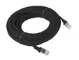 Кабел Lanberg patch cord CAT.5E 10m, black