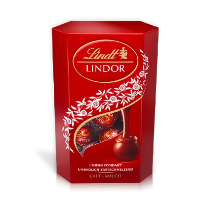 Бонбони Lindor Cornet 200гр., 1 бр.