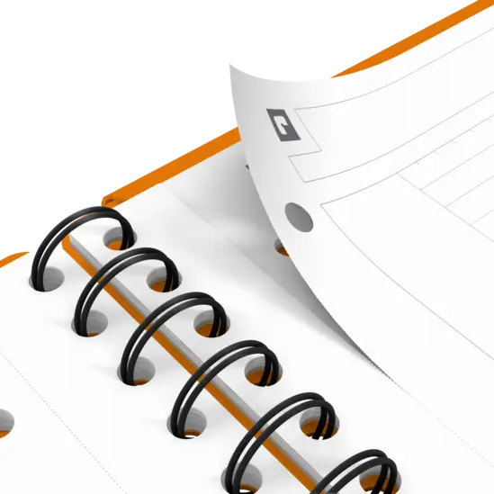 Тетрадка със спирала A4+ Meetingbook Oxford 80 л