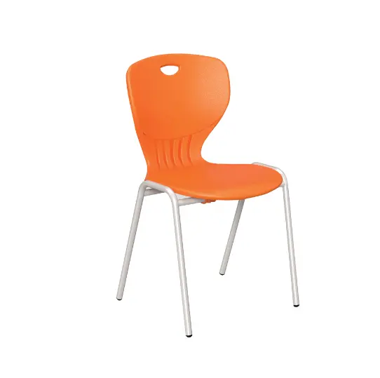 Ученически стол МАКСИ A 5 до 8 клас-оранжев цвят