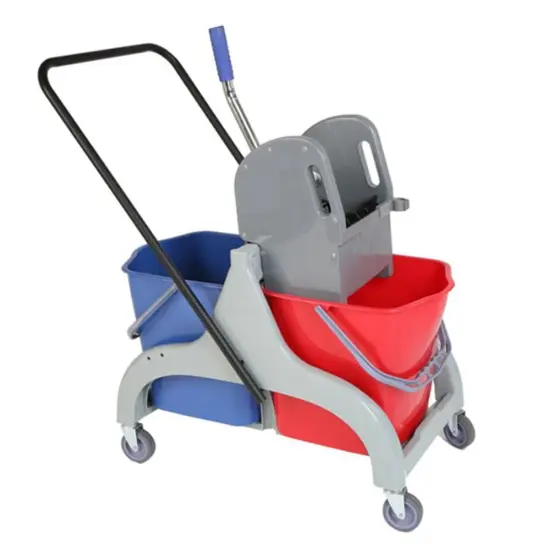 Количка за почистване с преса