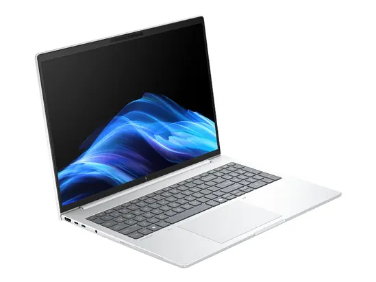 Лаптоп HP EliteBook 8 G1i AI 16' Glacier Silver, Ultra 7-255U(up to 5.2GH12MB12C), 16' WUXGA AG 300nits, 32GB 5600Mhz 1DIMM, 1TB PCIe SSD, WiFi 7 + BT 5.4, Backlit Kbd, FPR, Smart Card Reader, 3C Batt, Win 11 Pro, 3Y Offsite