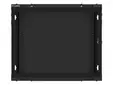 Комуникационен шкаф Lanberg rack cabinet 19' wall-mount 9U600x600 for self-assembly with metal door black (flat pack)