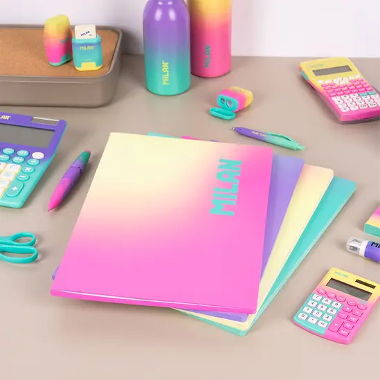 Тетрадка А4 Sunset Milan 48 л 3 броя