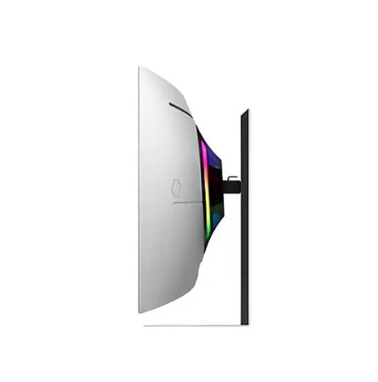Монитор Samsung LS34DG850, 34'' CURVED Odyssey G8 OLED, 1800R, 175 Hz, 0.1 ms GTG, 21:9, 3440 x 1440, Smart, 2xUSB C, Mini DP, Micro HDMI 2.1, Wi-Fi 5, BT 5.2, Speakers, 178°/178°, Silver