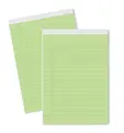 Блокнот с перфорация А4 зелен офсет  40 л линиран