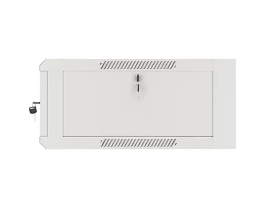 Комуникационен шкаф Lanberg rack cabinet 19' wall-mounted 4U 600 fast assembly (flat pack) grey