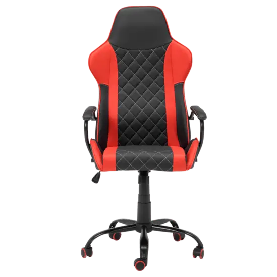 Геймърски стол ДЪСТ-снимка отпред с робчета