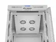 Комуникационен шкаф Lanberg rack cabinet 19' free-standing 15U600x800 (flat pack) with glass door lcd grey v2