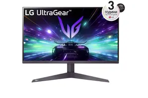 Монитор LG 27GS50F-B, UltraGear 27' VA, AG, 1ms MBR 165Hz, 5ms GtG, 3000:1, 250cdm2, Full HD 1920x1080, AMD FreeSync, HDMI, DisplayPort, Headphone Out, Reader mode, Black Stabilizer, Tilt, Black